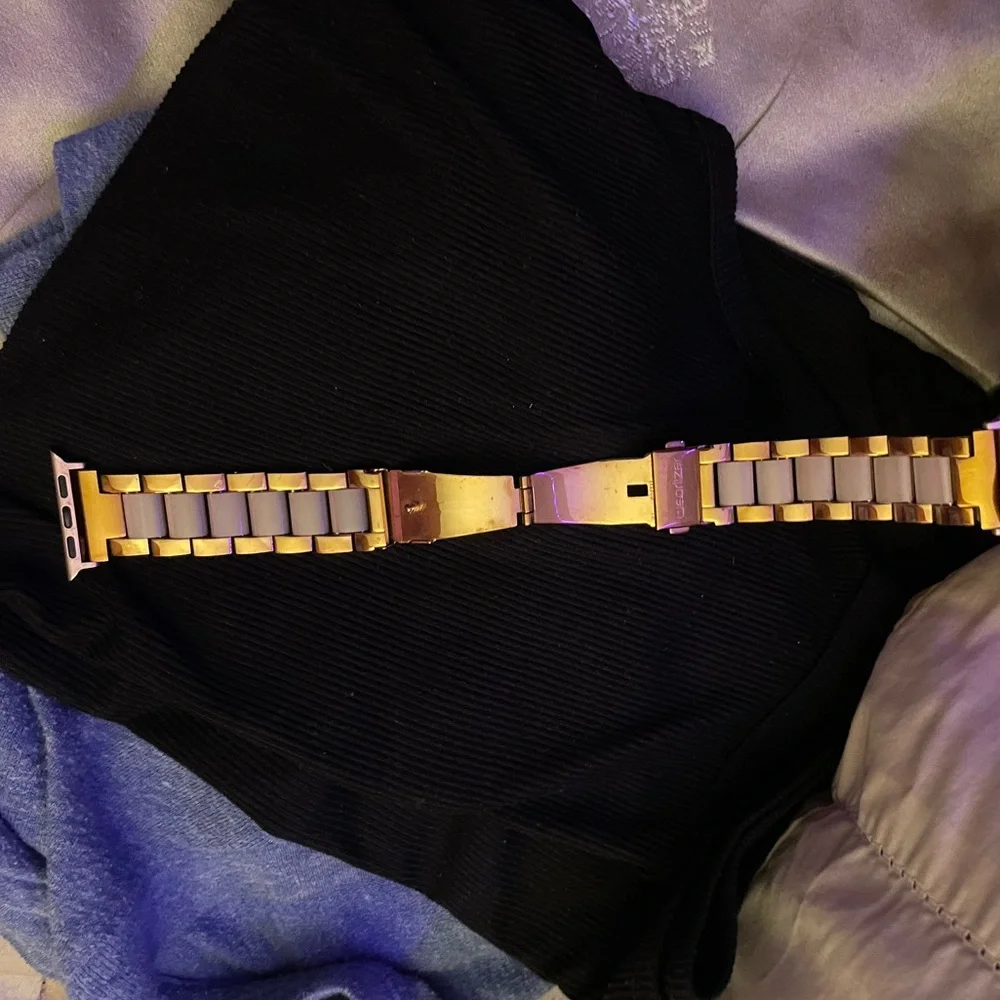 Rose Gold & Rosin iwatch band 34mm